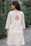 Handcrafted Chikankari Short Kurti