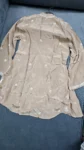 Beige Chikankari Handcrafted Tunic Top (2)