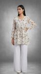Floral Tunic with Lace Detailing
