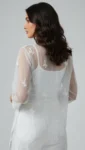 Handcrafted Chikankari Short Kurti Top – Sheer Elegance (3)
