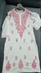 Handcrafted Chikankari Short Kurti